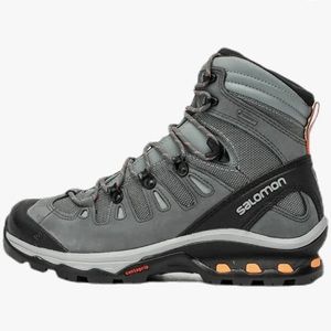 Salomon Women's Quest 4D 3 GTX Backpacking Boots, Lead/Stormy, Size 9